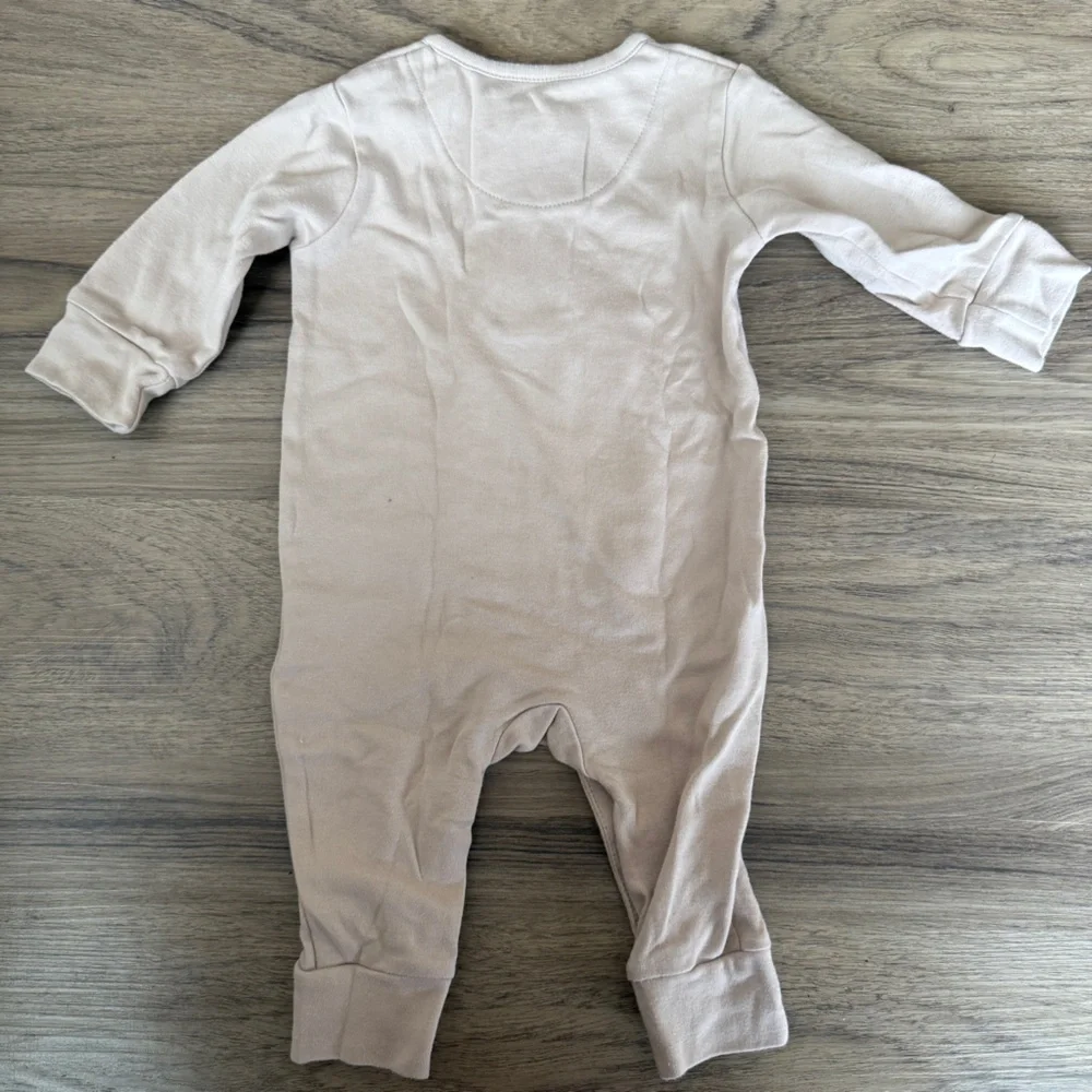 Lucy Lue Organics Baby Cream One Piece Size 3-6 months